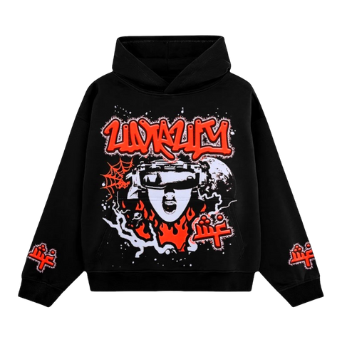Unruly Fiends Hoodie (Red)