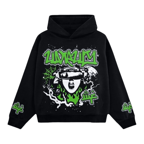 Unruly Fiends Hoodie (Green)